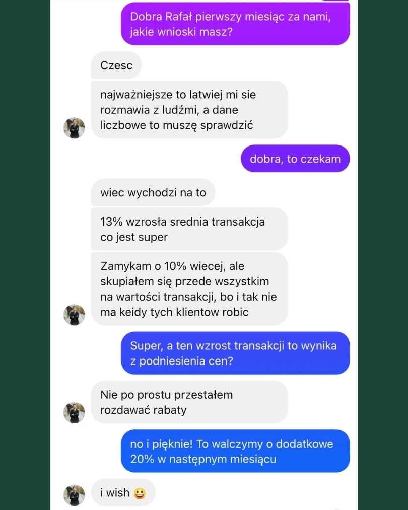 Opinia uczestnika warsztatu