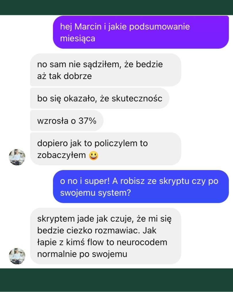 Opinia uczestnika warsztatu